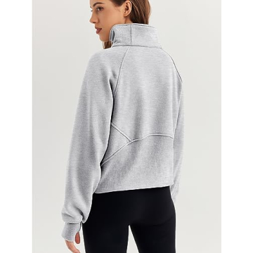 Stylish WYNNQUE Women's Half Zip Pullover for Comfort
