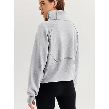 Stylish WYNNQUE Women's Half Zip Pullover for Comfort