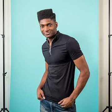 Savage Seamless Paper Photography Backdrop - Color #47 Baby Blue, Size 53 Inches Wide x 36 Feet Long, Backdrop for YouTube Videos, Streaming, Interviews and Portraits - Made in USA