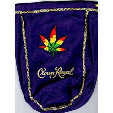 Crown Royal 75th Anniversary Rocks Glass Set | Set of 2 by Crown Royal Distillery