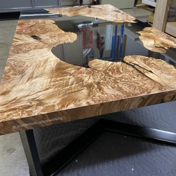 Deep Pour Epoxy Resin Liquid Glass 1.5 Gallon Kit