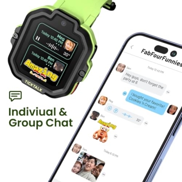 TickTalk5 Kids Smart Watch with GPS Tracker and Calls