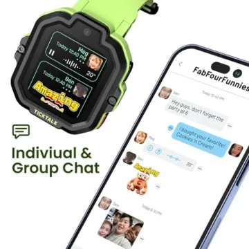 TickTalk5 Kids Smart Watch with GPS Tracker and Calls