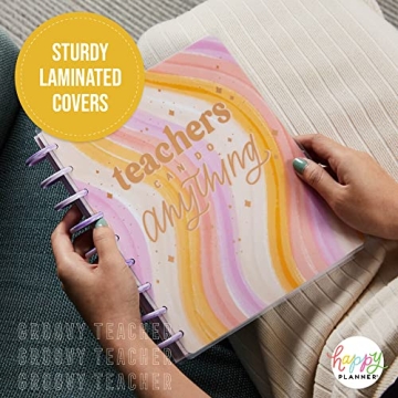 Happy Planner 12-Month Academic Planner for Teachers Students