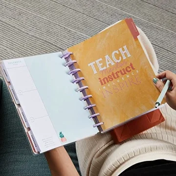 Happy Planner 12-Month Academic Planner for Teachers Students