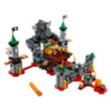 LEGO Super Mario Bowser's Castle Boss Battle Expansion Set 71369 Building Kit; Collectible Toy for K...