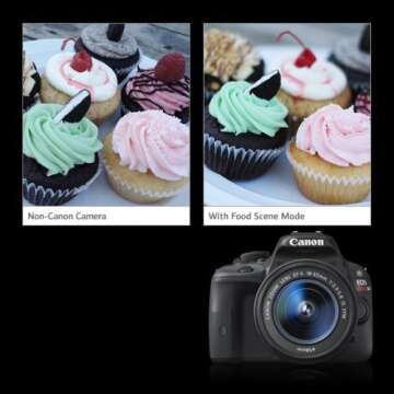 Canon EOS Rebel SL1 18.0 MP CMOS Digital SLR with 18-55mm EF-S is STM Lens Black