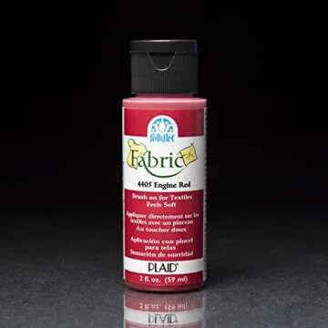 FolkArt Brush on Fabric Paint Beginner Set 8 Colors