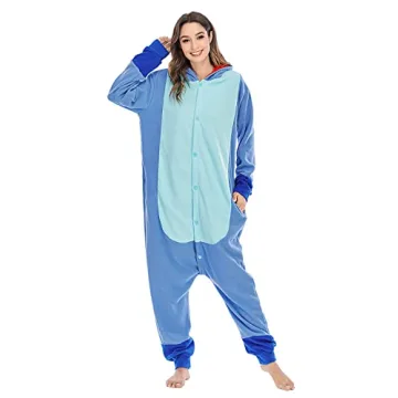 Blue Animal Onesie for Adults - NAITOKE Cosplay Costume