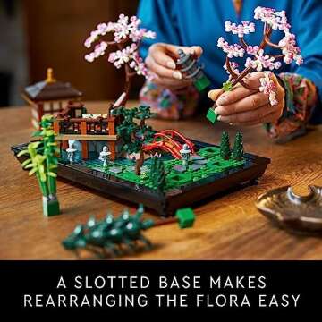 LEGO Icons Tranquil Garden for Adults - Mindful Building Set