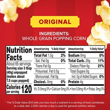 Gourmet Yellow Popcorn Kernels, 5 lb Premium Quality