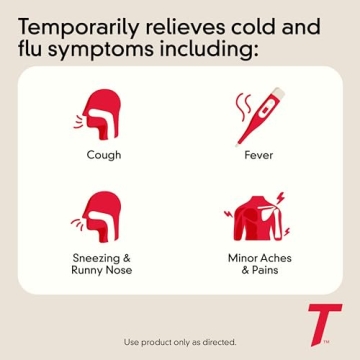 Children's TYLENOL Cold + Flu Liquid Medicine Grapefruit