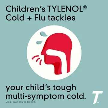Children's TYLENOL Cold + Flu Liquid Medicine Grapefruit