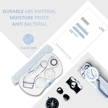 Facial Cleansing Spin Brush Set with 4 Brush Heads