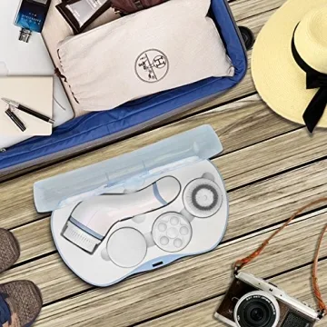 Facial Cleansing Spin Brush Set with 4 Brush Heads