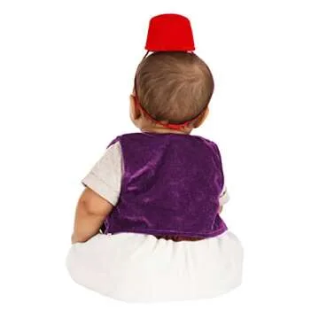 Fun Costumes Disney Infant Aladdin Halloween Costume, for Babies 6/9 Months