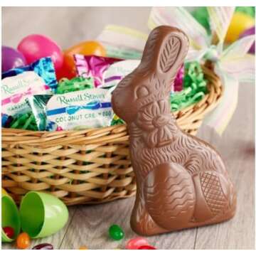 Solid Milk Chocolate Easter Bunnies - Pack of 3 Gift Set
