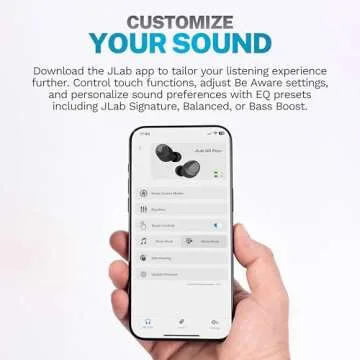 JLab Go Air Pop True Wireless Bluetooth Earbuds & Charging Case - White, Dual Connect, IPX4 Sweat Re...