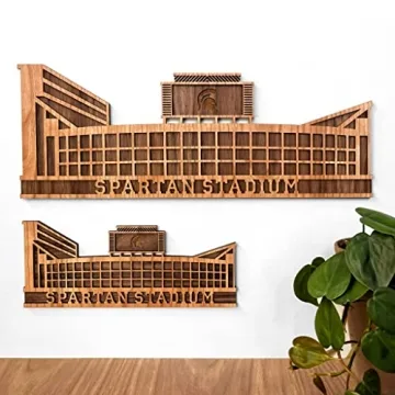 Spartan Stadium Wall Art for Michigan State Fans - Officially Licensed