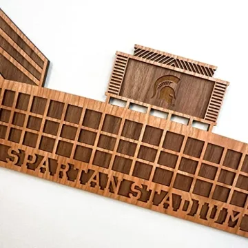 Spartan Stadium Wall Art for Michigan State Fans - Officially Licensed