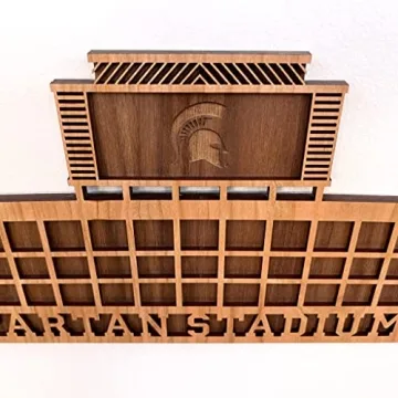 Spartan Stadium Wall Art for Michigan State Fans - Officially Licensed