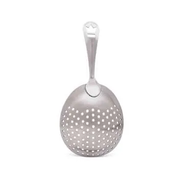 Cocktail Kingdom® Premium Julep Strainer (Stainless Steel - Matte Finish)