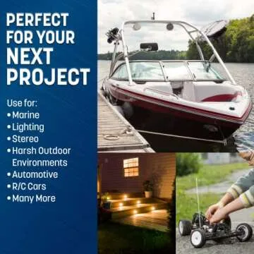 GS Power 16 Ga Tinned Copper Marine Boat Wire - 200 FT