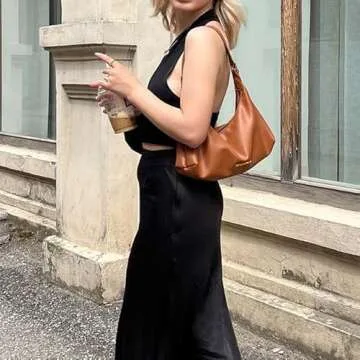 Montana West Shoulder Hobo Bags for Women Trendy Purses Leather Crescent Bags