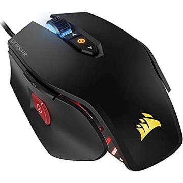 Corsair M65 PRO RGB Optical FPS Gaming Mouse (12000 DPI Optical Sensor, Adjustable Weights, 8 Progra...