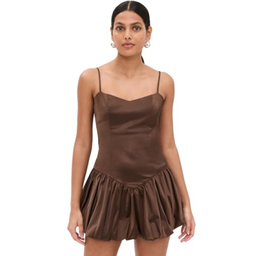 Lioness Women's Dollhouse Mini Dress - Chocolate Brown Fashion Staple