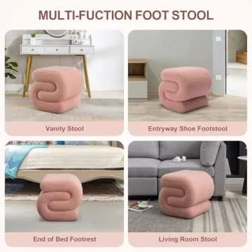 Lyon Sence Modern Footstool - Stylish Comfort for Any Room