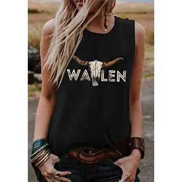 Stylish Western Country Music Tank Top for Women