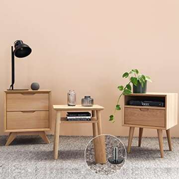 Anwenk Stainless Steel Leveling Feet for Outdoor Furniture