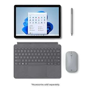 Microsoft Surface Go 3-10.5" Touchscreen - Intel Core i3-8GB Memory - 128GB SSD - Device Only - Platinum (Latest Model) (Renewed)