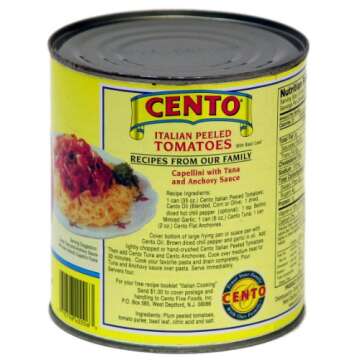 Cento Peeled Tomatoes, 35 Ounce Cans (Pack of 12)
