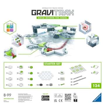 Ravensburger GraviTrax: Starter-Set | Innovative Marble Run & STEM Toy for Kids Ages 8+ | Engaging &...