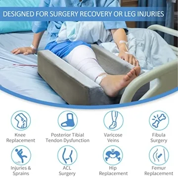Adjustable KingPavonini Leg Elevation Pillows for Recovery