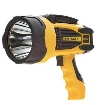 STANLEY Rechargeable Lithium Ion Ultra Bright LED Spotlight Flashlight