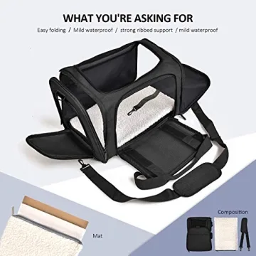 Henkelion Soft Pet Carrier - Comfort for Travel