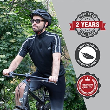 Lightweight TeamObsidian Airflow Bike Helmet for Adults