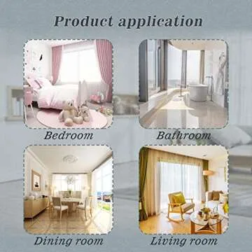 Elegant Hion Magnetic Curtain Tiebacks for Any Space