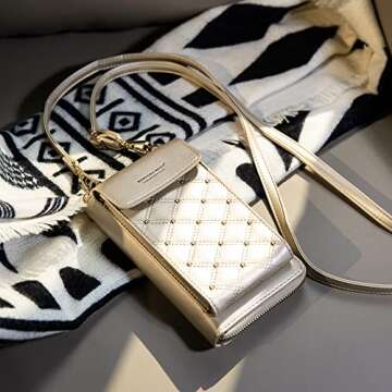 Montana West Small Crossbody Cell Phone Purse - RFID Blocking Wallet for Women