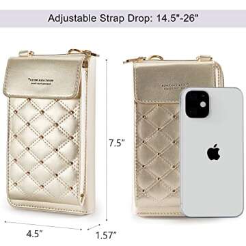 Montana West RFID Blocking Crossbody Cell Phone Purse