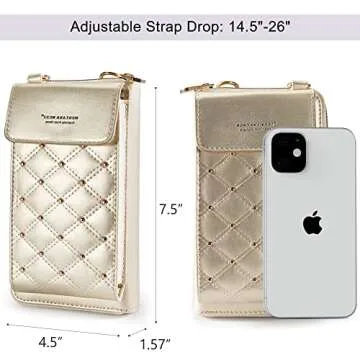 Montana West RFID Blocking Crossbody Cell Phone Purse