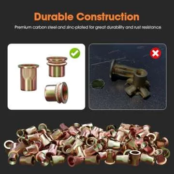 HANGLIFE M12 Rivet Nut Insert Set - Durable and Easy to Install