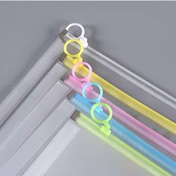 5 Colorful Zip Envelopes - Organize with Style