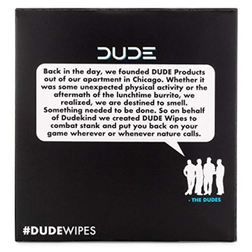 DUDE Wipes - Flushable Wet Wipes for Adults - 30 Count