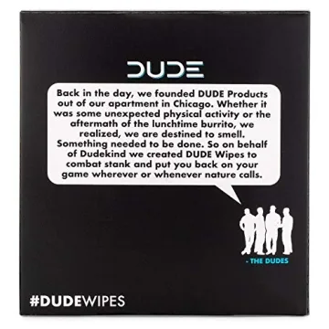 DUDE Wipes - Flushable Wet Wipes for Adults - 30 Count