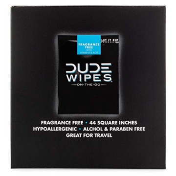 DUDE Wipes - Flushable Wet Wipes for Adults - 30 Count