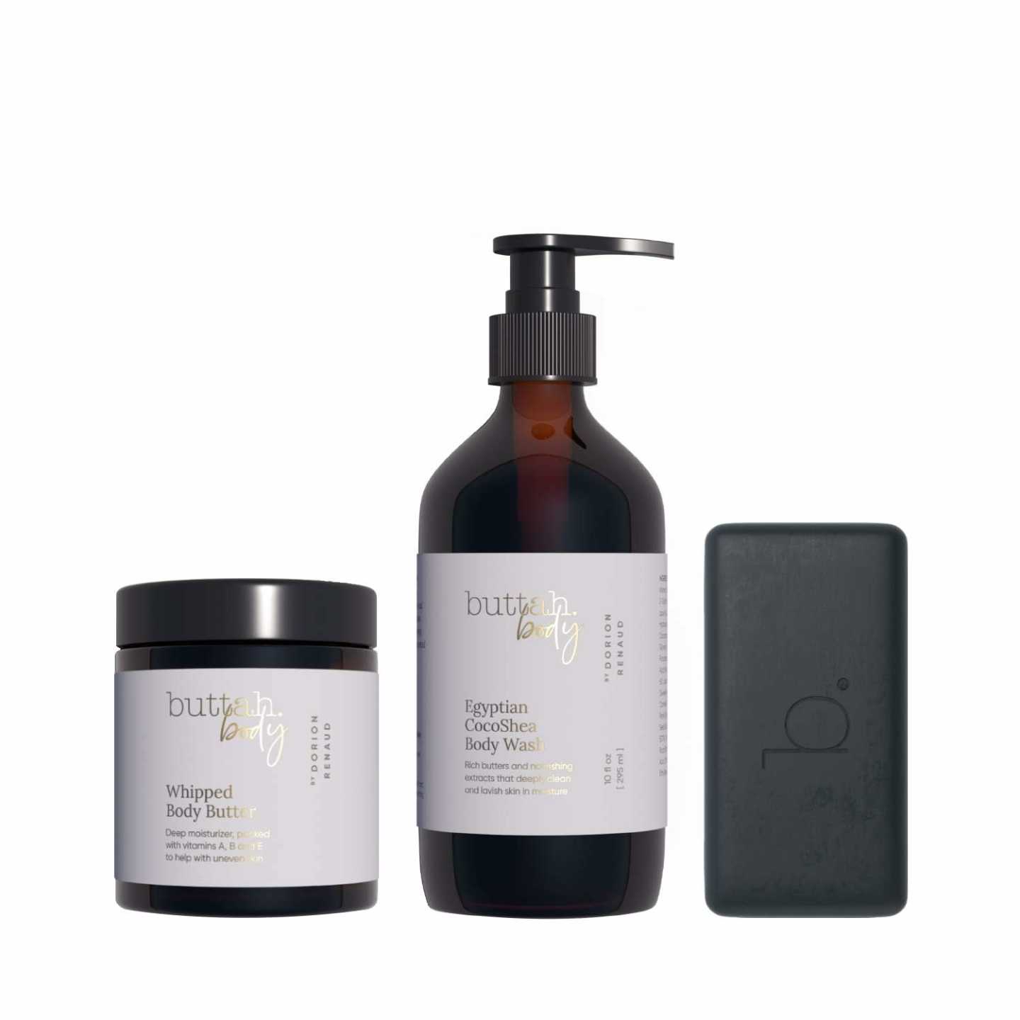 Buttah Skin Body Trio for Melanin Rich Skin